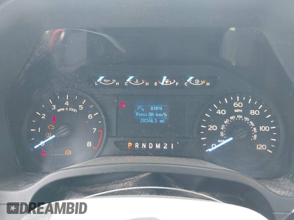 2018 Ford F-150 XL with VIN 1FTMF1CB9JKE60752, listed as a IAAI auction lot 42546643 with 28,346 mi miles and . Bid and sale history available at DreamBid. Image 7.