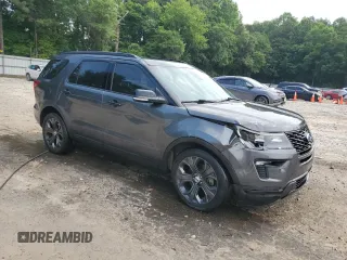 2018 Ford Explorer Sport z VIN 1FM5K8GT6JGA51523, wystawiony jako Copart lot #59205555 z przebiegiem 169 601 mil mil oraz Szkoda całkowita • Salvage title. Historia ofert i sprzedaży dostępna na DreamBid. Obrazek 4.
