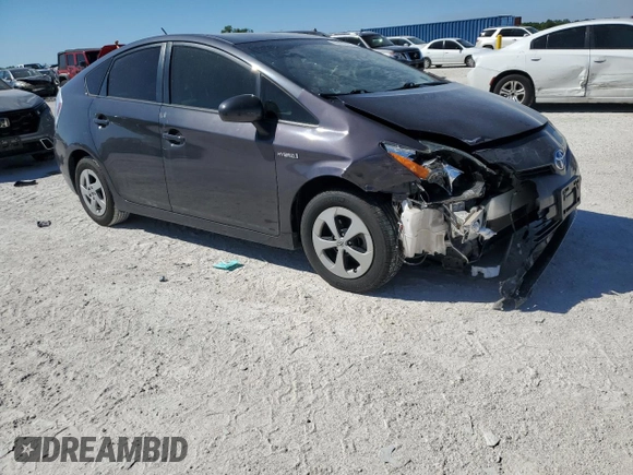 2014 Toyota Prius Four with VIN JTDKN3DU2E1739722, listed as a Copart auction lot 49895445 with 109,286 mi miles and Non Repairable. Bid and sale history available at DreamBid. Image 4.