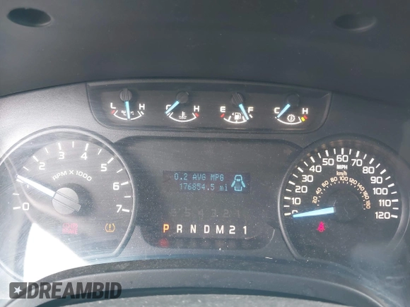 2011 Ford F-150 XL with VIN 1FTEX1CM1BFC49915, listed as a IAAI auction lot 39541134 with 176,854 mi miles and . Bid and sale history available at DreamBid. Image 7.