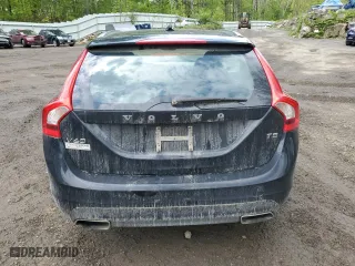 2016 Volvo V60 T5 Drive-E Premier with VIN YV140MEK9G1296024, listed as a Copart auction lot 55098824 with 104,253 mi miles and Salvage Title. Bid and sale history available at carsss.com. Image 6.
