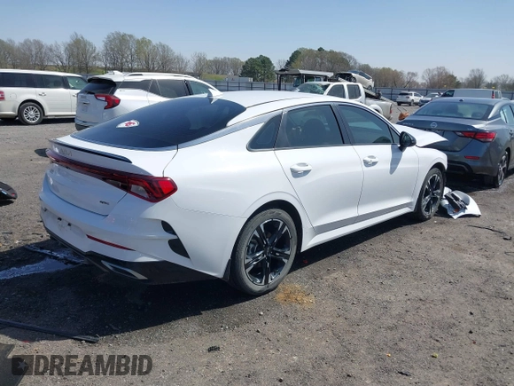 2024 Kia K5 GT-Line z VIN 5XXG64J20RG234249, wystawiony jako IAAI lot #41823685 z przebiegiem 33 168 mil mil oraz . Historia ofert i sprzedaży dostępna na DreamBid. Obrazek 4.