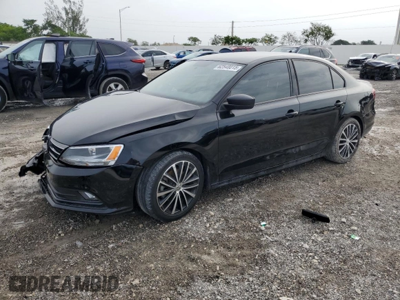 2016 Volkswagen Jetta Sport with VIN 3VWD17AJ0GM417489, listed as a Copart auction lot 62548015 with 94,454 mi miles and Salvage title. Bid and sale history available at DreamBid. Image 1.