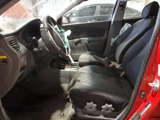 2008 Kia Rio LX with VIN KNADE123186318490, listed as a Copart auction lot 51544285 with Not Provided miles and Salvage Title. Bid and sale history available at DreamBid. Image 7.