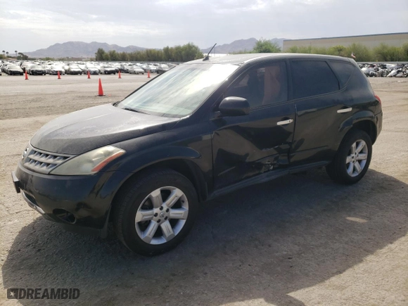 2006 Nissan Murano S with VIN JN8AZ08T86W400133, listed as a Copart auction lot 66763564 with 136,792 mi miles and Salvage Title. Bid and sale history available at carsss.com. Image 1.