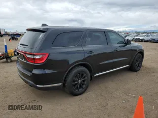 2020 Dodge Durango SXT Plus with VIN 1C4RDHAG2LC393475, listed as a Copart auction lot 52897864 with 84,351 mi miles and Salvage Title. Bid and sale history available at carsss.com. Image 3.