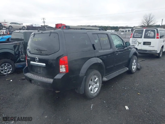 2012 Nissan Pathfinder SV with VIN 5N1AR1NB5CC624434, listed as a IAAI auction lot 41516540 with 224,882 mi miles. Bid and sale history available at carsss.com. Image 4.