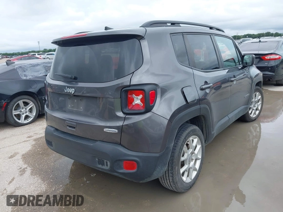 2020 Jeep Renegade Latitude with VIN ZACNJABBXLPL88874, listed as a IAAI auction lot 42490534 with Not provided miles and . Bid and sale history available at DreamBid. Image 4.