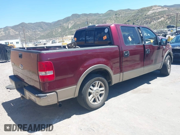 2005 Ford F-150 XLT с VIN 1FTPW12555FA43345, выставлен на аукционе IAAI как лот 42199915 с пробегом Не указан миль и . История ставок и продаж доступна на DreamBid. Изображение 4.