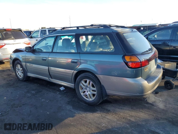 2002 Subaru Legacy Outback Limited with VIN 4S3BH686527652037, listed as a Copart auction lot 83311474 with 212,548 mi miles and Salvage title. Bid and sale history available at DreamBid. Image 2.