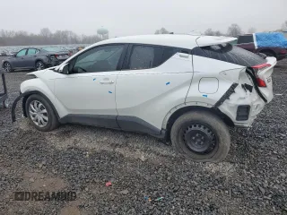 2020 Toyota C-HR LE with VIN NMTKHMBX1LR113300, listed as a Copart auction lot 49260125 with 104,106 mi miles and Salvage Title. Bid and sale history available at carsss.com. Image 2.