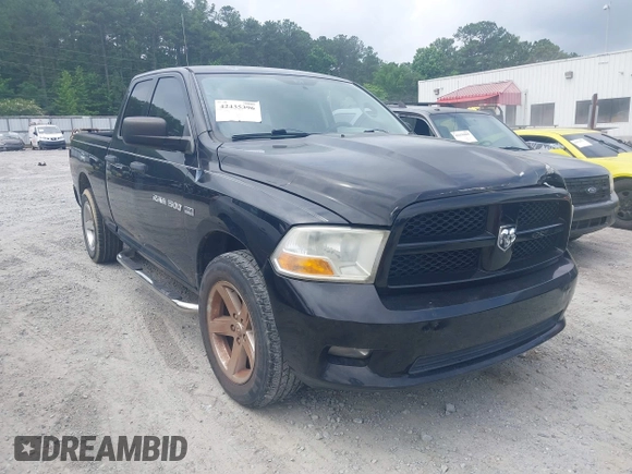 2012 Ram 1500 Express with VIN 1C6RD6FT8CS138885, listed as a IAAI auction lot 42435396 with 66,593 mi miles and . Bid and sale history available at DreamBid. Image 1.