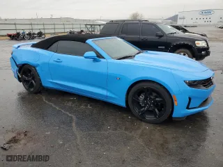 2023 Chevrolet Camaro 2LT with VIN 1G1FD3DS0P0108634, listed as a Copart auction lot 42248465 with 17,877 mi miles and Salvage Title. Bid and sale history available at carsss.com. Image 4.
