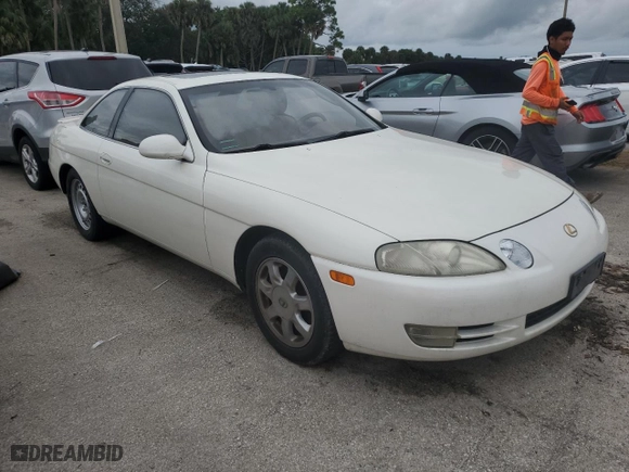 1996 Lexus SC 400 with VIN JT8CH32YXT0050319, listed as a Copart auction lot 74710894 with NaN miles and Salvage Title. Bid and sale history available at carsss.com. Image 4.