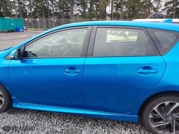 2017 Toyota Corolla iM with VIN JTNKARJE6HJ542824, listed as a IAAI auction lot 41066713 with 61,005 mi miles. Bid and sale history available at carsss.com. Image 15.
