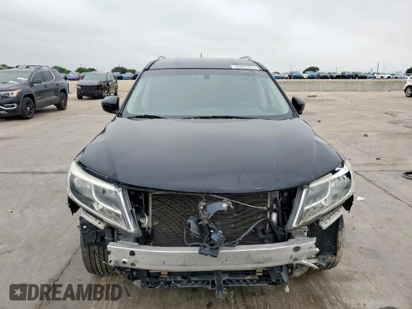 2015 Nissan Pathfinder SV with VIN 5N1AR2MM2FC686905, listed as a Copart auction lot 55437315 with 150,656 mi miles and Salvage title. Bid and sale history available at DreamBid. Image 5.