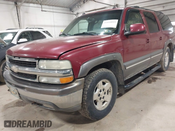 2004 Chevrolet Suburban LT z VIN 1GNFK16Z94J134187, wystawiony jako IAAI lot #41810015 z przebiegiem 262 667 mil mil oraz . Historia ofert i sprzedaży dostępna na DreamBid. Obrazek 2.