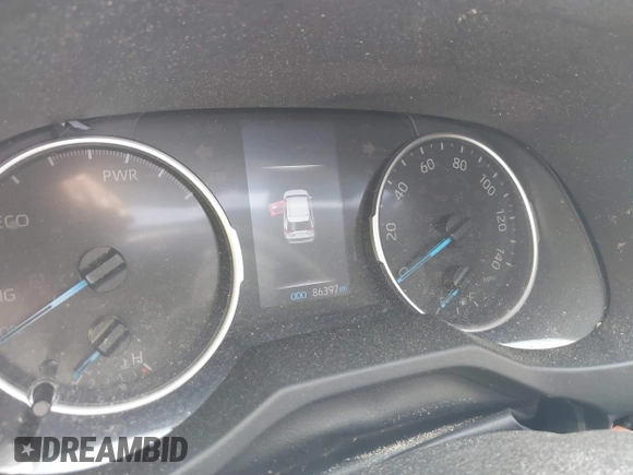 2021 Toyota RAV4 Hybrid XLE with VIN JTMRWRFV2MD123696, listed as a IAAI auction lot 41898510 with 88,000 mi miles. Bid and sale history available at carsss.com. Image 7.