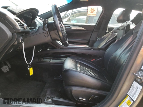 2017 Lincoln MKZ Hybrid Select with VIN 3LN6L5LU4HR650230, listed as a Copart auction lot 62709914 with 85,835 mi miles and Salvage title. Bid and sale history available at DreamBid. Image 7.