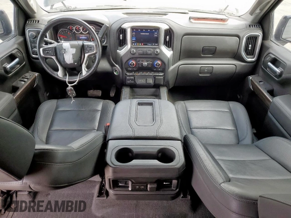 2021 Chevrolet Silverado 1500 LT Trail Boss with VIN 3GCPYFEDXMG373702, listed as a Copart auction lot 50700685 with 47,272 mi miles and Salvage Title. Bid and sale history available at DreamBid. Image 8.