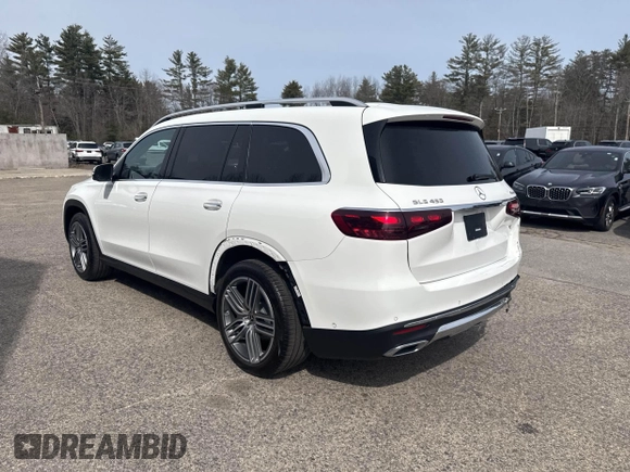 2024 Mercedes-Benz GLS 450 z VIN 4JGFF5KE4RB041758, wystawiony jako IAAI lot #41955575 z przebiegiem 48 245 mil mil oraz . Historia ofert i sprzedaży dostępna na DreamBid. Obrazek 3.