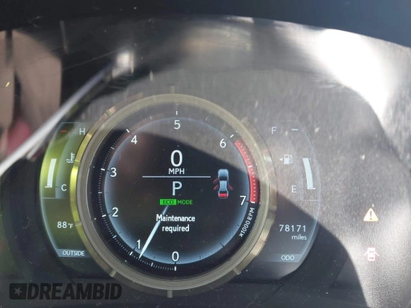 2016 Lexus IS 200t with VIN JTHBA1D21G5009597, listed as a IAAI auction lot 42438979 with 78,171 mi miles and . Bid and sale history available at DreamBid. Image 7.