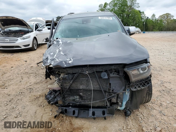 2017 Dodge Durango Citadel Anodized Platinum с VIN 1C4SDJET8HC753128, выставлен на аукционе Copart как лот 52612705 с пробегом 169 608 миль миль и Списание • Salvage title. История ставок и продаж доступна на DreamBid. Изображение 5.