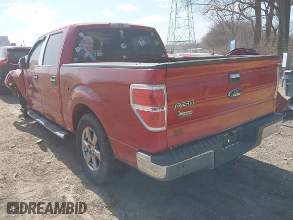 2009 Ford F-150 XL with VIN 1FTRW12879FA20514, listed as a IAAI auction lot 41801590 with 164,661 mi miles and . Bid and sale history available at DreamBid. Image 3.