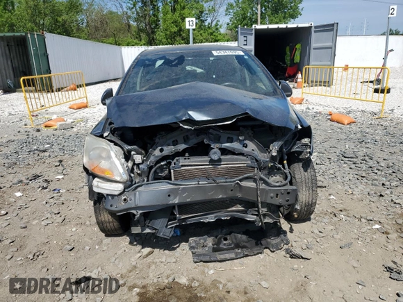 2010 Toyota Yaris with VIN JTDBT4K35A1355708, listed as a Copart auction lot 54347695 with 103,689 mi miles and Salvage Title. Bid and sale history available at carsss.com. Image 5.