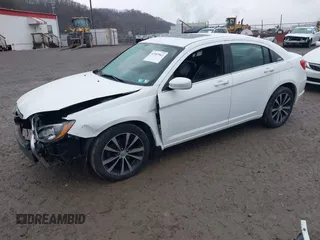 2012 Chrysler 200 S with VIN 1C3CCBHG3CN308745, listed as a IAAI auction lot 41907963 with 104,054 mi miles. Bid and sale history available at carsss.com. Image 2.