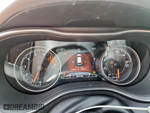 2019 Jeep Cherokee High Altitude z VIN 1C4PJMDX5KD165578, wystawiony jako Copart lot #63191955 z przebiegiem 107 313 mil mil oraz Szkoda całkowita • Salvage title. Historia ofert i sprzedaży dostępna na DreamBid. Obrazek 9.
