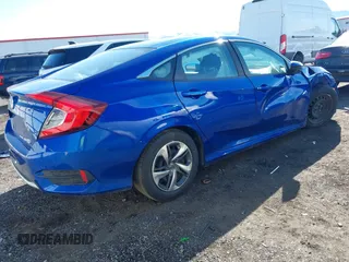 2020 Honda Civic Sedan LX with VIN 2HGFC2F68LH578566, listed as a IAAI auction lot 41746048 with 39,263 mi miles. Bid and sale history available at carsss.com. Image 4.