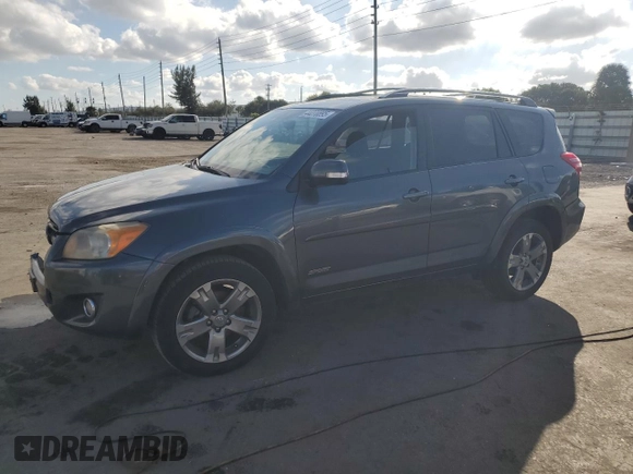 2011 Toyota RAV4 Sport with VIN JTMRK4DV9B5101252, listed as a Copart auction lot 44270895 with 205,880 mi miles and Salvage Title. Bid and sale history available at carsss.com. Image 1.