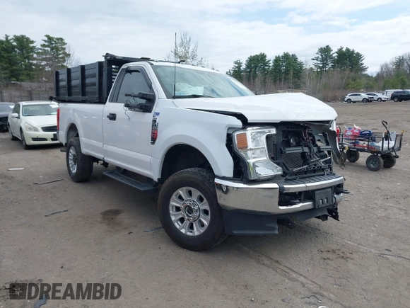 2022 Ford F-250 XL with VIN 1FTBF2B67NEE11698, listed as a IAAI auction lot 42053954 with 67,692 mi miles and . Bid and sale history available at DreamBid. Image 1.