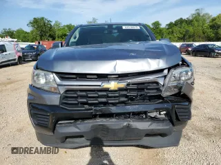 2021 Chevrolet Colorado 2WD Work Truck with VIN 1GCHSBEA7M1167093, listed as a Copart auction lot 53316075 with 51,238 mi miles and Salvage title. Bid and sale history available at DreamBid. Image 5.