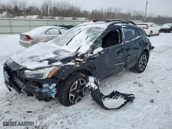 2018 Subaru Crosstrek Limited with VIN JF2GTAJC1JH245236, listed as a Copart auction lot 45848525 with 106,130 mi miles and Salvage Title. Bid and sale history available at carsss.com. Image 1.
