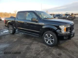 2019 Ford F-150 XL with VIN 1FTEW1EP5KFC28415, listed as a Copart auction lot 48616685 with 39,981 mi miles and Salvage Title. Bid and sale history available at carsss.com. Image 4.