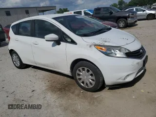 2016 Nissan Note S with VIN 3N1CE2CP5GL388426, listed as a Copart auction lot 62120595 with 133,203 mi miles and Clean title. Bid and sale history available at DreamBid. Image 4.