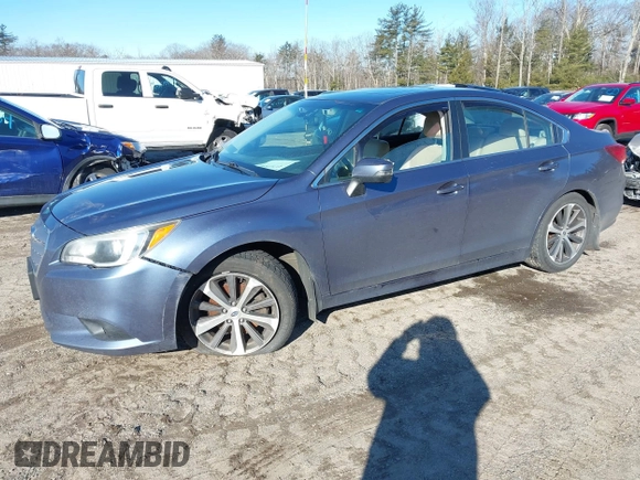 2016 Subaru Legacy 3.6R Limited with VIN 4S3BNEN66G3016815, listed as a IAAI auction lot 41741850 with 159,035 mi miles. Bid and sale history available at carsss.com. Image 2.