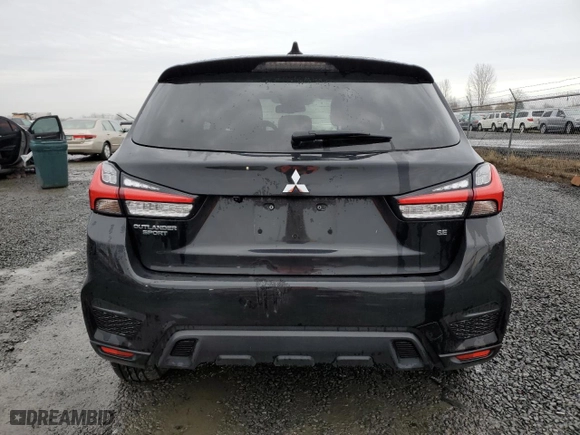2021 Mitsubishi Outlander Sport ES with VIN JA4ARUAU6MU026761, listed as a Copart auction lot 86210184 with 69,701 mi miles and Salvage Title. Bid and sale history available at carsss.com. Image 6.