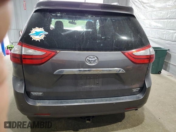 2015 Toyota Sienna Limited with VIN 5TDDK3DC4FS109455, listed as a Copart auction lot 59036135 with 121,250 mi miles and Salvage title. Bid and sale history available at DreamBid. Image 6.