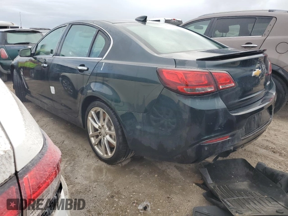 2015 Chevrolet SS z VIN 6G3F25RWXFL119998, wystawiony jako Copart lot #73978534 z przebiegiem Nie podano mil oraz Szkoda całkowita • Salvage title. Historia ofert i sprzedaży dostępna na DreamBid. Obrazek 2.