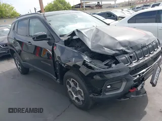 2022 Jeep Compass Trailhawk с VIN 3C4NJDDB1NT227990, выставлен на аукционе IAAI как лот 42574077 с пробегом Не указан миль и . История ставок и продаж доступна на DreamBid. Изображение 1.