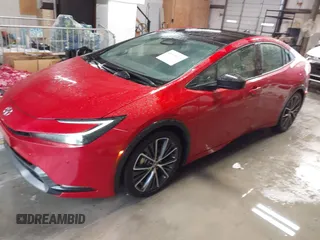 2024 Toyota Prius LE with VIN JTDACAAUXR3039886, listed as a IAAI auction lot 41928633 with 1,468 mi miles and . Bid and sale history available at DreamBid. Image 17.