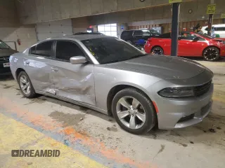2017 Dodge Charger SXT with VIN 2C3CDXHG1HH520179, listed as a Copart auction lot 45157865 with 106,312 mi miles and Salvage Title. Bid and sale history available at DreamBid. Image 4.