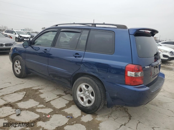 2007 Toyota Highlander with VIN JTEGD21A770158962, listed as a Copart auction lot 44162175 with 208,885 mi miles and Salvage Title. Bid and sale history available at carsss.com. Image 2.