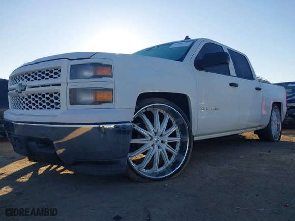 2014 Chevrolet Silverado 1500 LT with VIN 3GCUKREC1EG271736, listed as a IAAI auction lot 41301787 with 120,467 mi miles. Bid and sale history available at carsss.com. Image 17.
