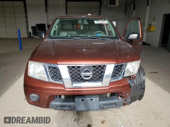 2016 Nissan Frontier SV with VIN 1N6AD0FV9GN746730, listed as a Copart auction lot 46673045 with 120,667 mi miles and Salvage title. Bid and sale history available at DreamBid. Image 5.