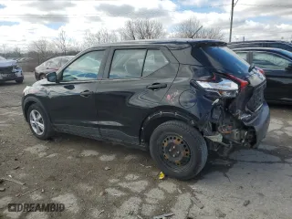 2020 Nissan Kicks S with VIN 3N1CP5BV0LL489833, listed as a Copart auction lot 46720205 with 89,602 mi miles and Salvage Title. Bid and sale history available at carsss.com. Image 2.