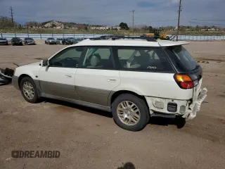 2002 Subaru Legacy Outback L.L. Bean with VIN 4S3BH806827647129, listed as a Copart auction lot 52452145 with 84,846 mi miles and Salvage title. Bid and sale history available at DreamBid. Image 2.
